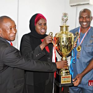 UBA Lions fc wins football trophy